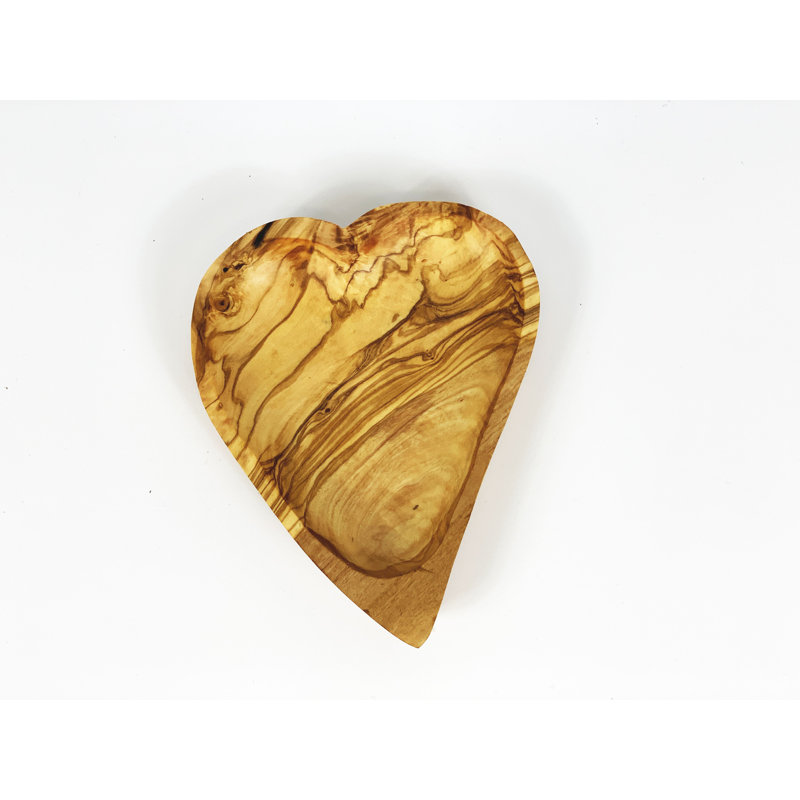 August Grove Deron Wood Chips And Dip Platter