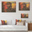 «Cuba Che Guevara Impression - Cuba paysage, art mural sur bois de pin naturel-101404207
