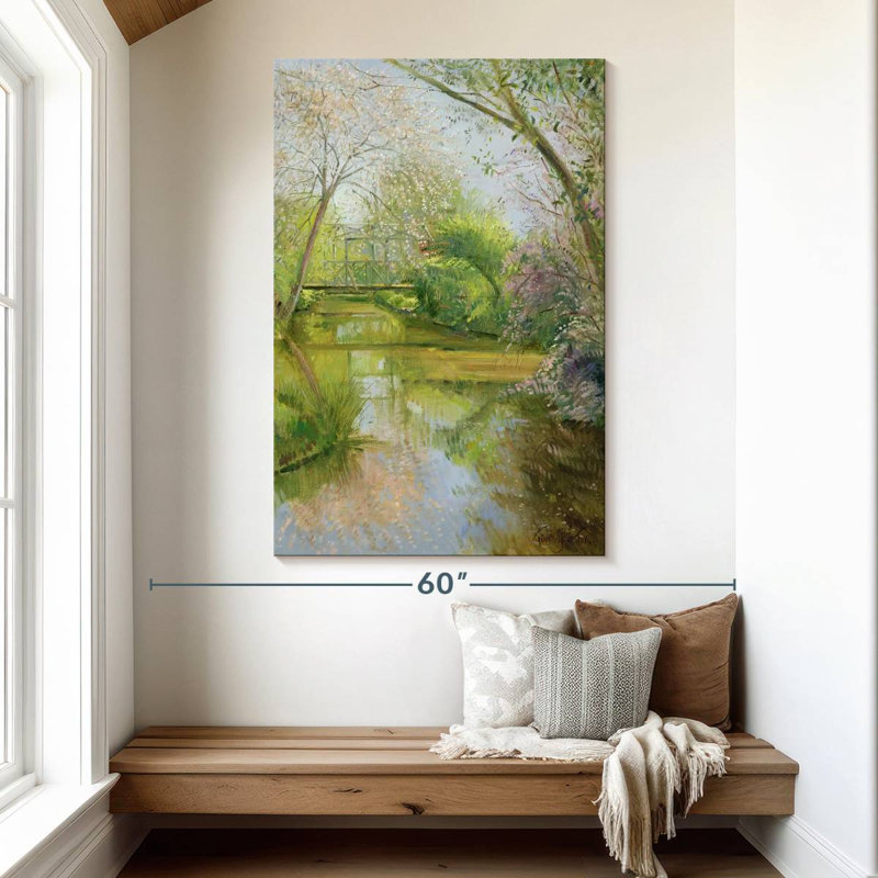Alvord Spring Full Blossom, H 51 po x l 34 po