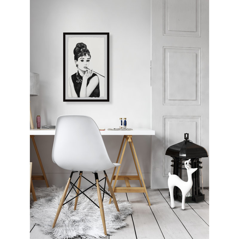 Fabulous Shirley by Marmont Hill - Single Picture Frame Painting, 45cm H x 38cm W