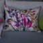 Tulipa Stellata Fuchsia Decorative Pillow