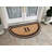 Jalacia Natural Coir & Rubber Half Round Monogrammed 36" x 72"  Non-Slip Outdoor Doormat-98070516