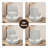 Modern Upholstered Chenille Swivel Barrel Dining Chair (Set of 2)-1233120636-1225387531
