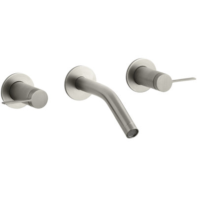 Stillness® Widespread Wall-Mount Bathroom Sink Faucet Trim, Requires Valve