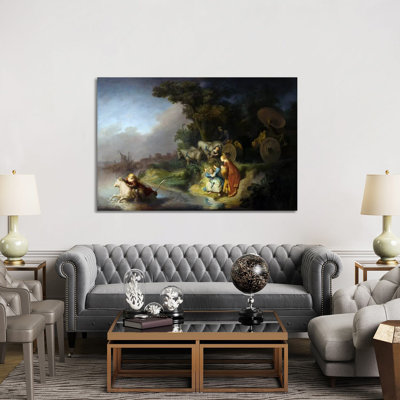 Abduction of Europa by Rembrandt van Rijn - 1 Piece Wrapped Canvas Wall Art