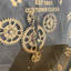 Roman Numeral Metal Quartz Movement / Crystal Tabletop Clock