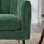 Fauteuil demi-tonneau tapissier capitonné 29,9 po (ensemble de 2)-2003418111