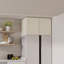 Armoire murale standard HOMEIBRO Cozy Design, en contreplaqué blanc Shaker, prête à assembler, 76 cm (L) x 61 cm (P) x 46 cm (H).-915285827-915386484