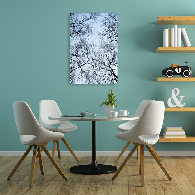 «Abstract Tree Abstract Contemporary Forest Landscape», reproduction d'art murale, 36" H x 24" W