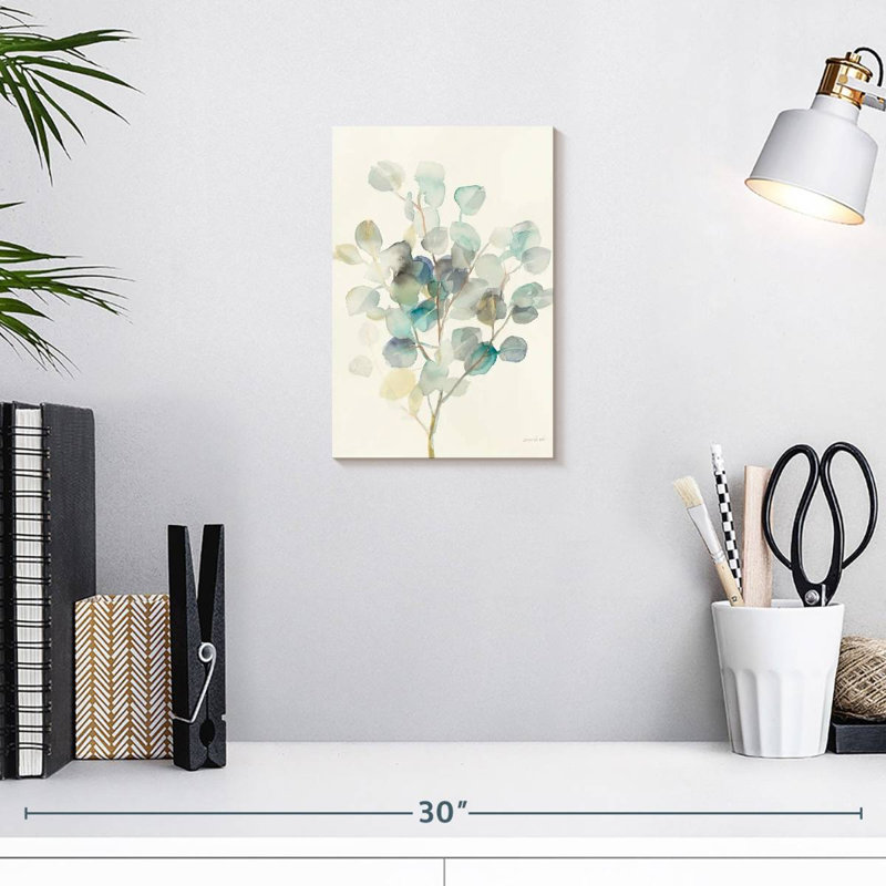 Harnek Minimalist Eucalyptus III, 12" H x 8" W