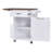 39.3" Farmhouse Kitchen Island With Drop Leaf-834353801
