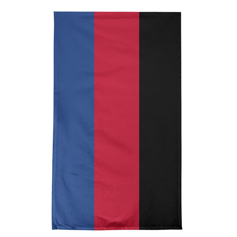 Stripe Tea Towel Kitchen Towel, Blue/Red/Black Los Angeles Basketball, Cotton Blend