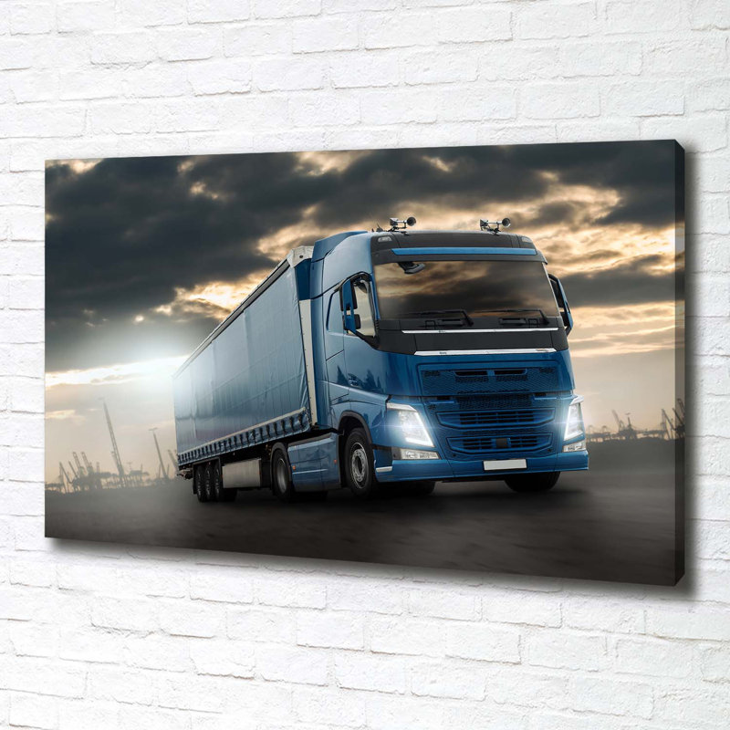 Truck - Wrapped Canvas Print