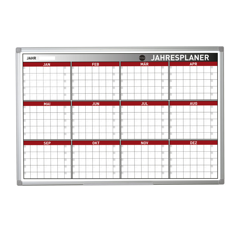 Magnetic Graph/Grid Whiteboard 60cm H x 90cm L
