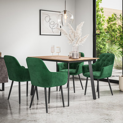 Ahlayna 4 - Person Dining Set