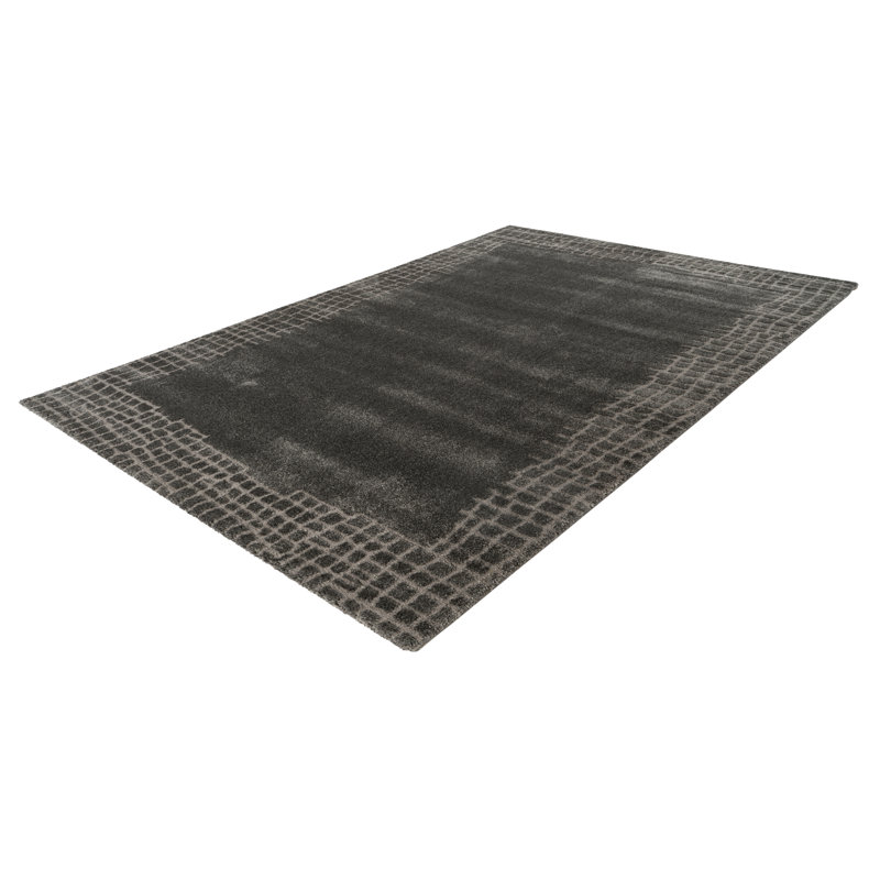 Canyon Southwestern Area Rug, Anthracite, Rectangle 160 x 230cm