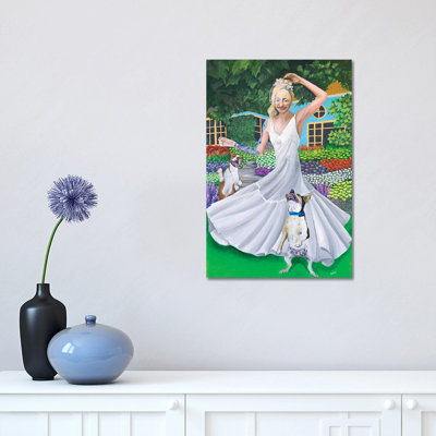 Garden Party by Dan Nelson - Wrapped Canvas Painting