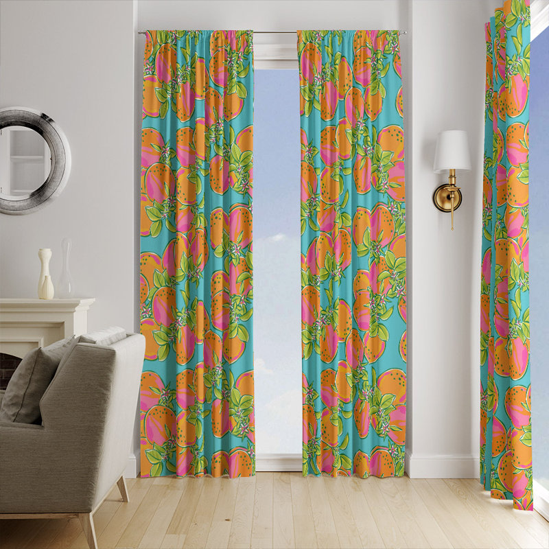 Panneaux de rideaux semi-transparents, L 40 po x L 82 po