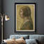 La belle princesse par Leonardo Da Vinci - peinture sur toile encadrée-86450255