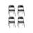 Fabric Padded Stackable Folding Chair Folding Chair