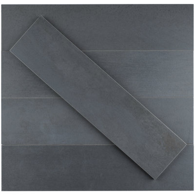 Carreau de sol en porcelaine mat 3 po x 12 po Le Leghe Subway