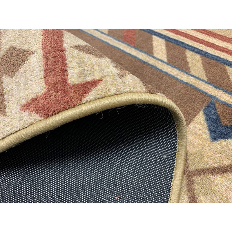Seagirt Southwestern Indoor Rug, Rectangle 5'3" x 1"