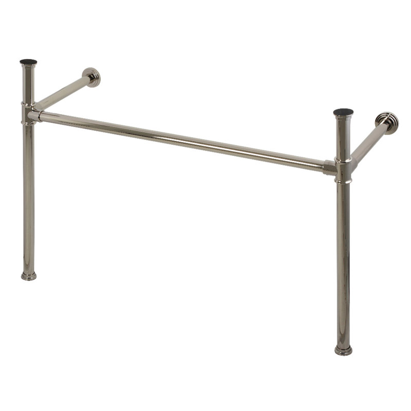 Kingston Brass Imperial Stainless Steel Console Legs, Polished Chrome