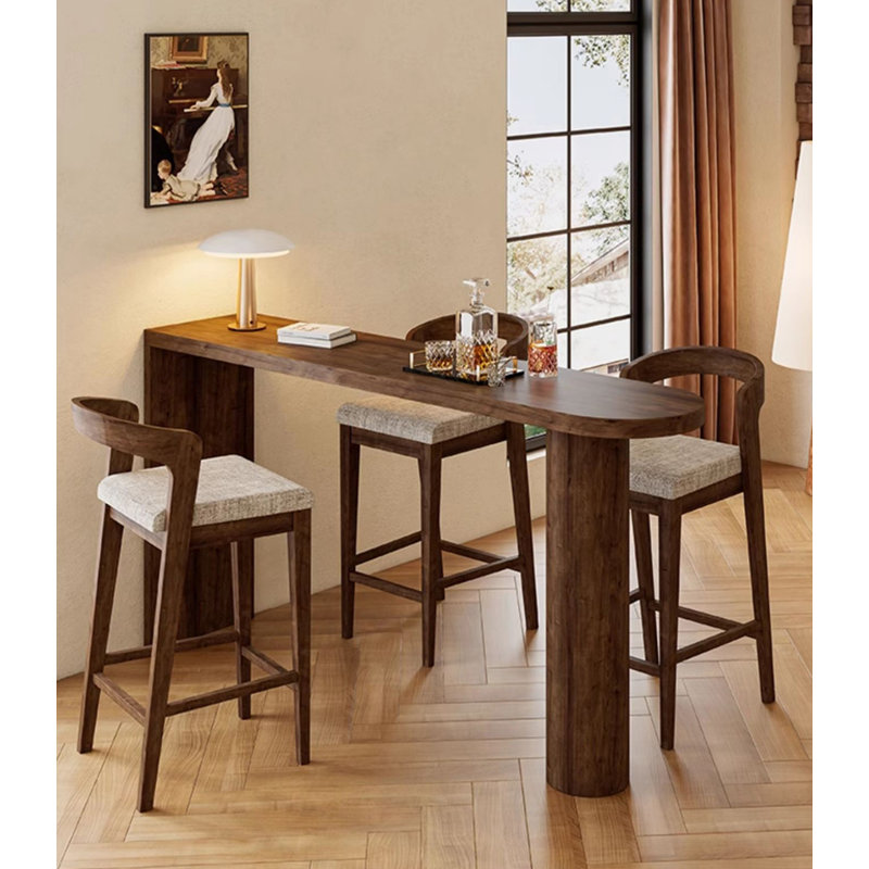 Table de bar Zen-Style, H 41,34 po x L 62,99 po x l 17,72 po