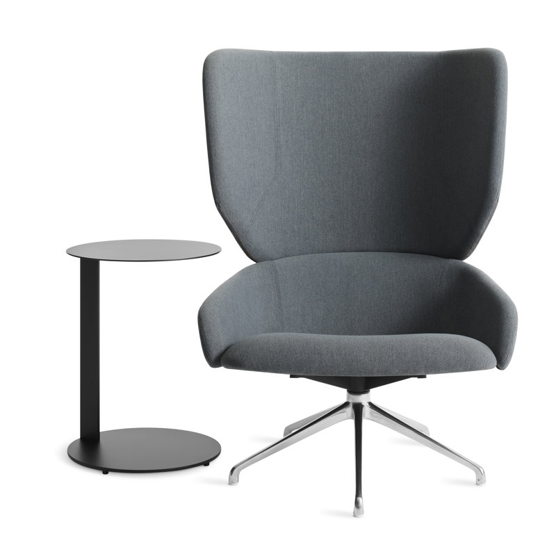 Heads Up Swivel Lounge Chair, Maharam Mode in Machine