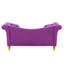 Repose-pieds de rangement rectangulaire en velours Jalinqua-1981011375