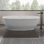 69" x 32" Freestanding Soaking Solid Surface Bathtub