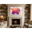 Papillon et roses rouges - art mural sur toile paysage-1617919188