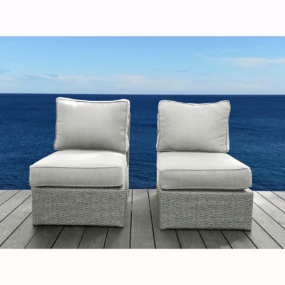 Fully Assembled Patio Chair With Cushions