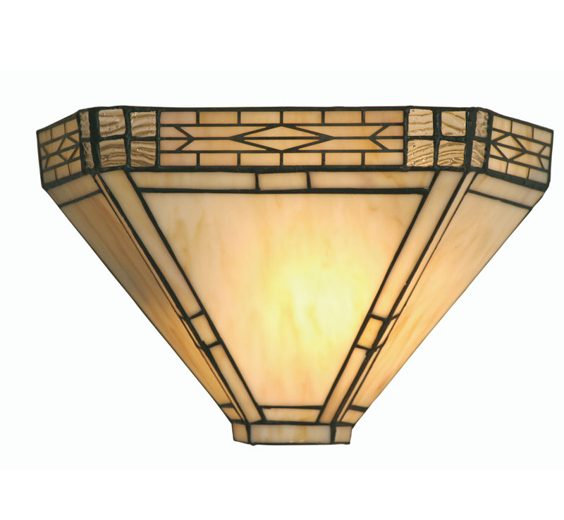 Ophelia Glass Flush Mounted Sconce