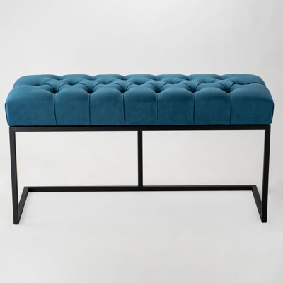 Emaleigh Velvet Upholstered Bench
