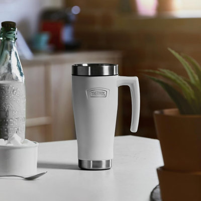 Icon Series Stainless Steel Travel Mug 470ml - Green