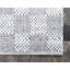 Tapis ivoire tressé à la main à carreaux Cedar-30825857