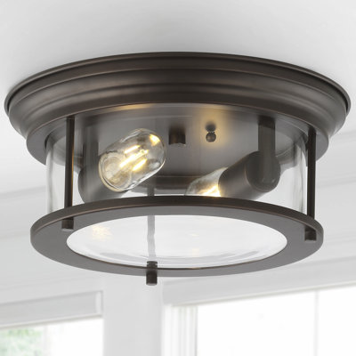 Plafonnier encastré 2 lumières 13,25 po Ceballos