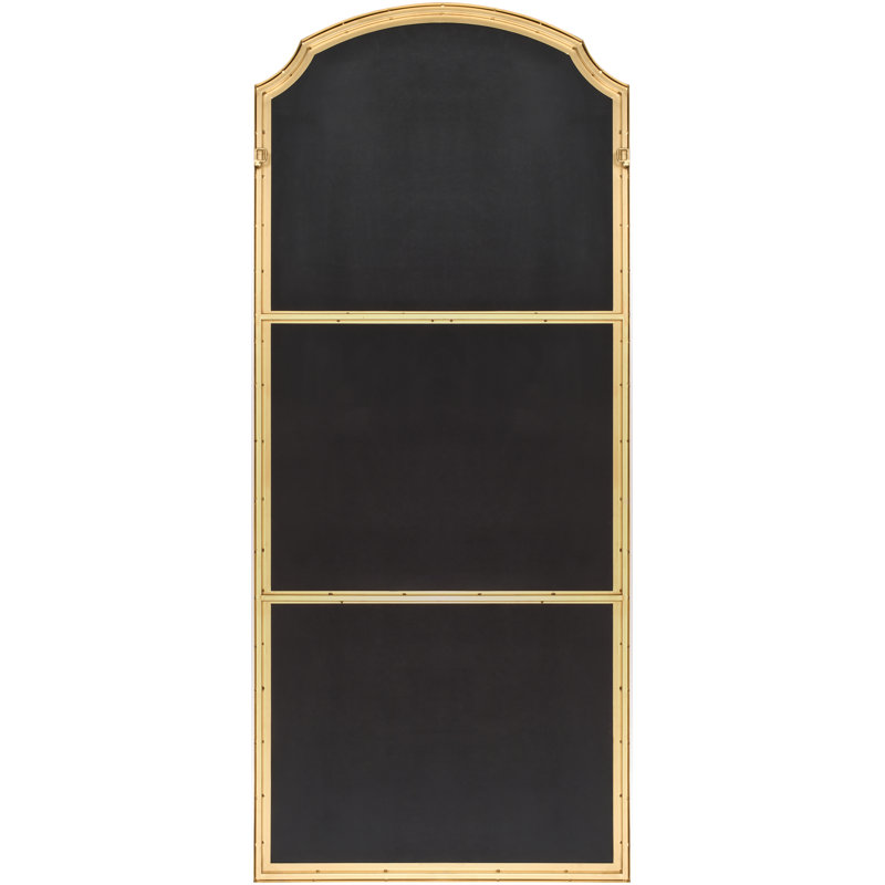 Galey Alix x Livabliss Landon Full Length Mirror, Brass, 70" x 30"