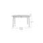 Glimps Walnut Wood Dining Table-101913541