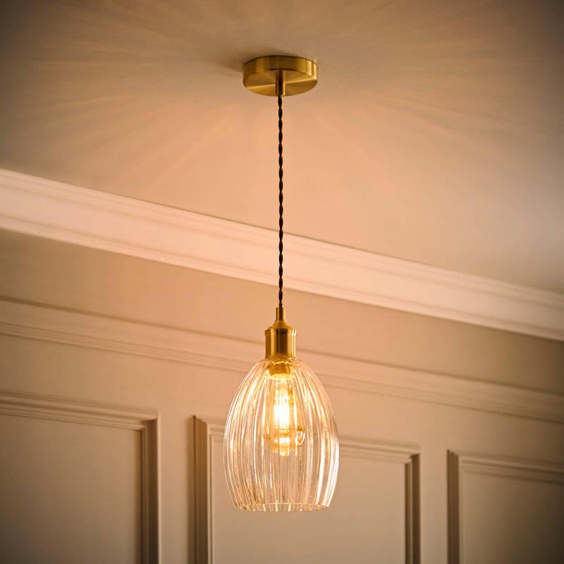 Dellis 1 - Light Pendant, Brushed Gold