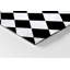 Non-Slip Chequered Outdoor Doormat