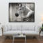 Rustic Horse Print On Canvas