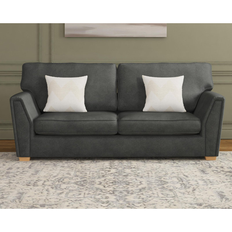 Wendleberry Three Seater, Fixed Back, Marmalade