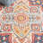 Sharl Hand Tufted Wool/Cotton Oriental Rug in Navy/Red-1881546709