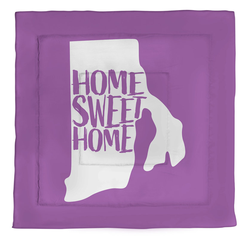 Rhode Polyester Comforter, Twin Comforter, Violet