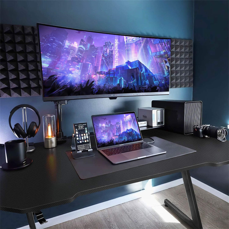 Cielle 80cm W Rectangle Computer Desk