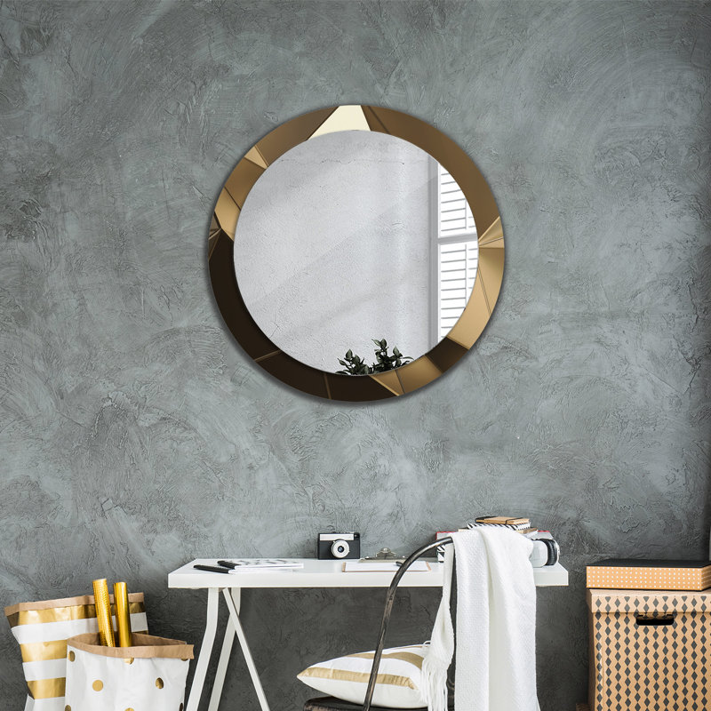Huldar Glass Flat Wall Mirror