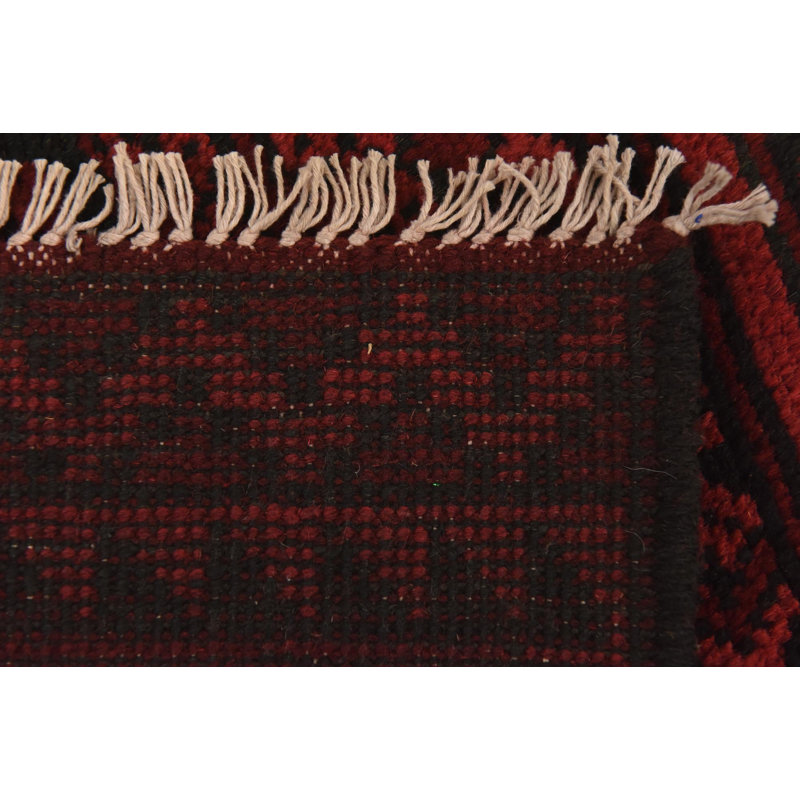 Afghan Akhche Red Rug
