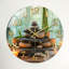 Horloge murale décorative en verre Zen Garden-203268650